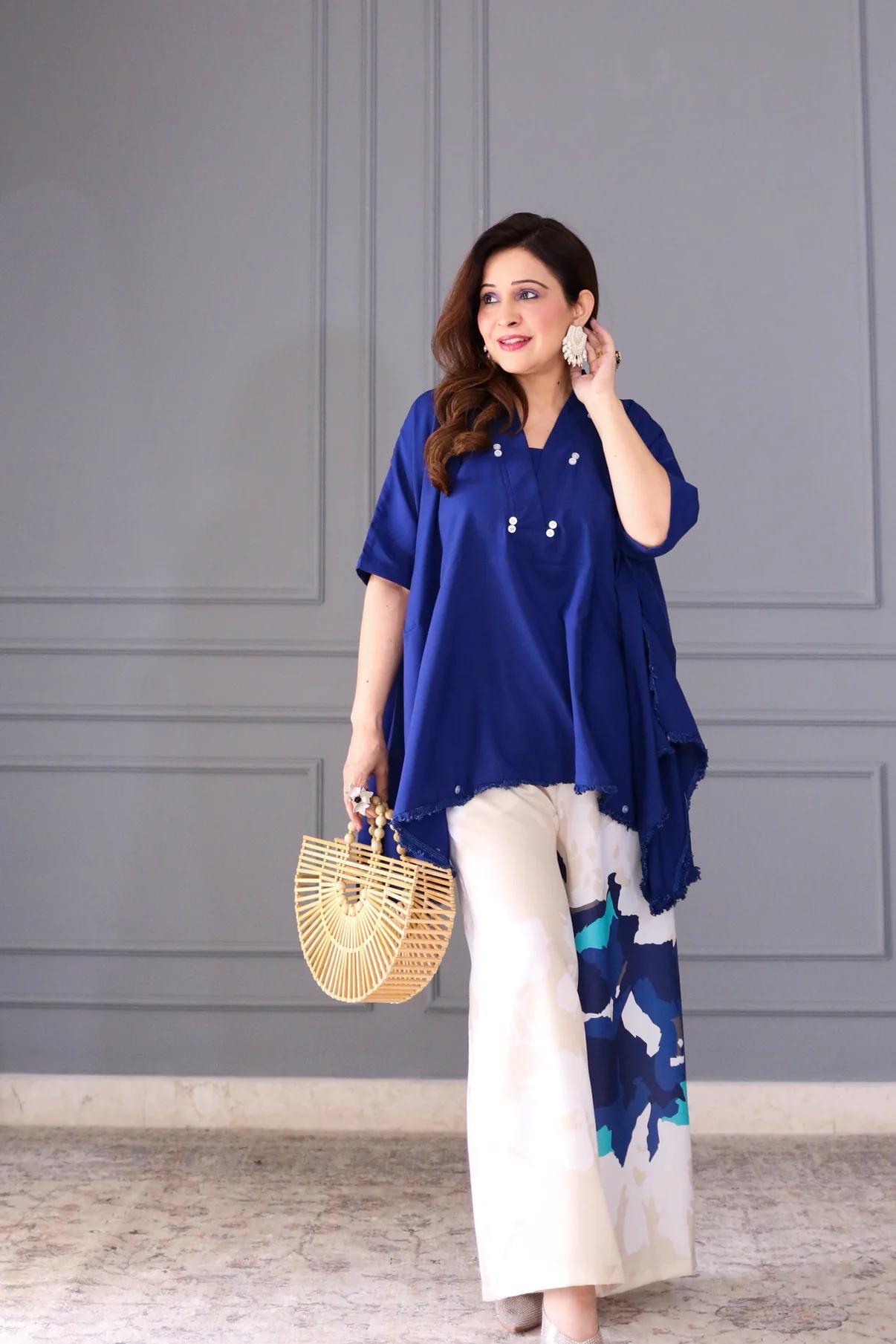 Beautiful Heavy Quality Baggy Style Khaftan with Crape Lining